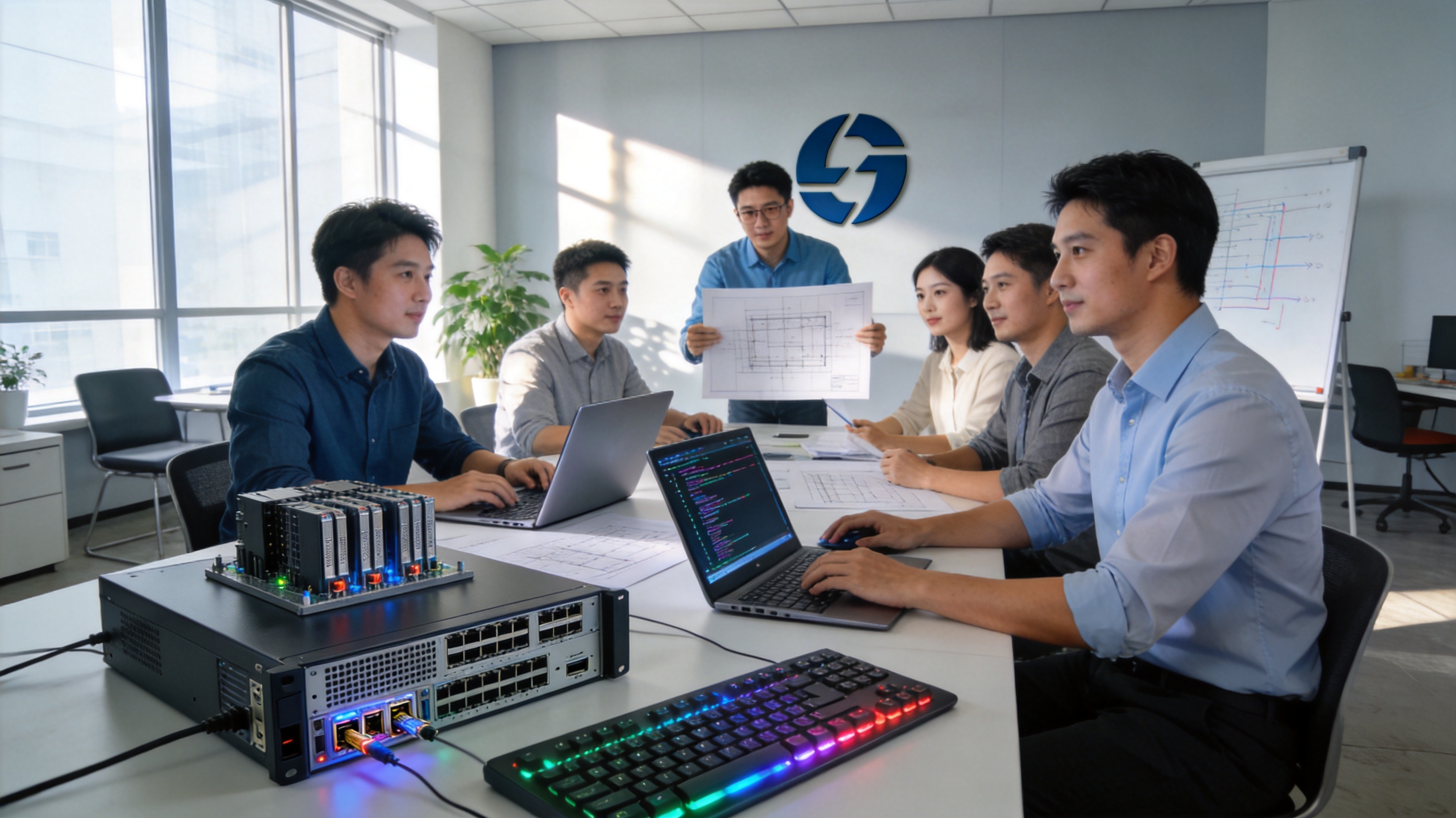 技术研发与数字化解决方案展示